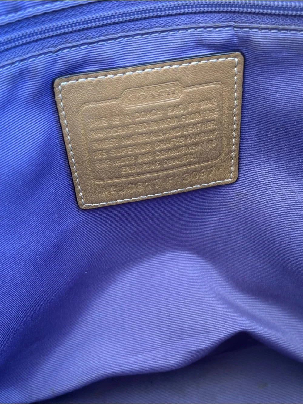 Coach signature 